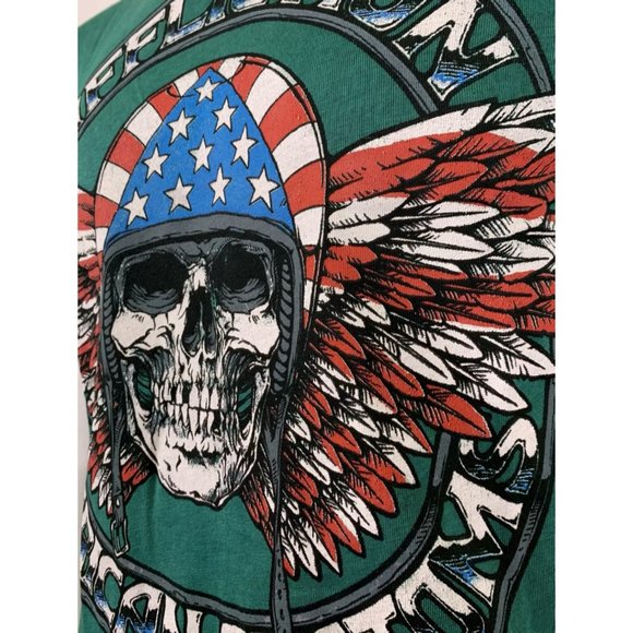 AFFLICTION Men's T-Shirt S/S INTERSTATE Tee Black - Picture 10 of 12